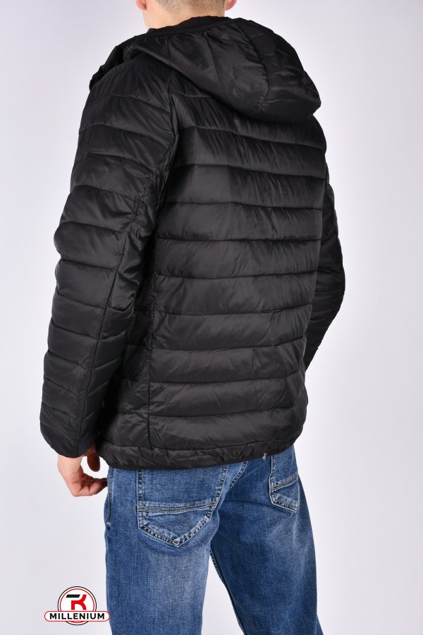 Куртка мужская демисезонная (цв.черный) "EFKS" Размеры в наличии : 46, 50, 52 арт.A18005