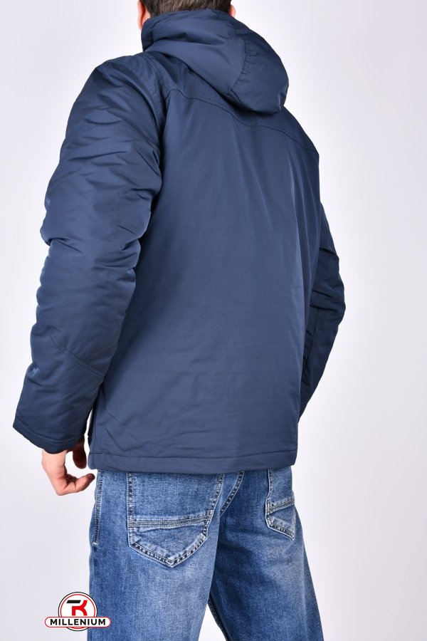 Куртка чоловіча демісезонна (кол. т. синій) з плащової тканини "RAMAIN" Розміри в наявності : 46, 48, 50, 52, 54 арт.7910
