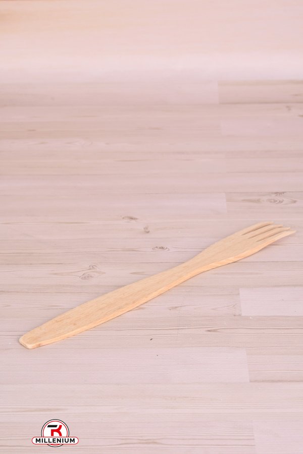 Вилка деревянная длинна 24 см арт.936