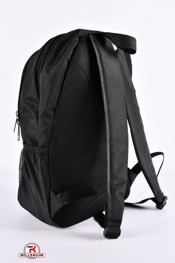 Рюкзак с плащевки (цв.чёрный) размер 42/29/15 см арт.adidas