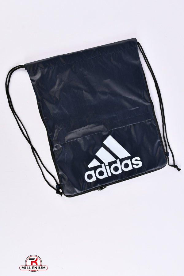 Сумка-рюкзак с плащевки (цв.т.синий) размер 42/35/8 см арт.adidas1