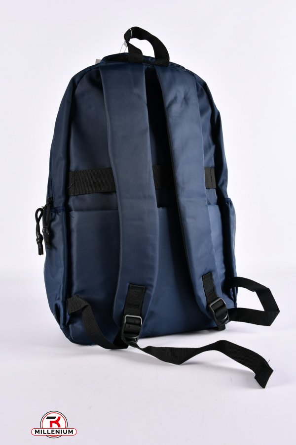 Рюкзак с плащевой ткани (цв.т.синий) размер 47/30/13 см. арт.S291
