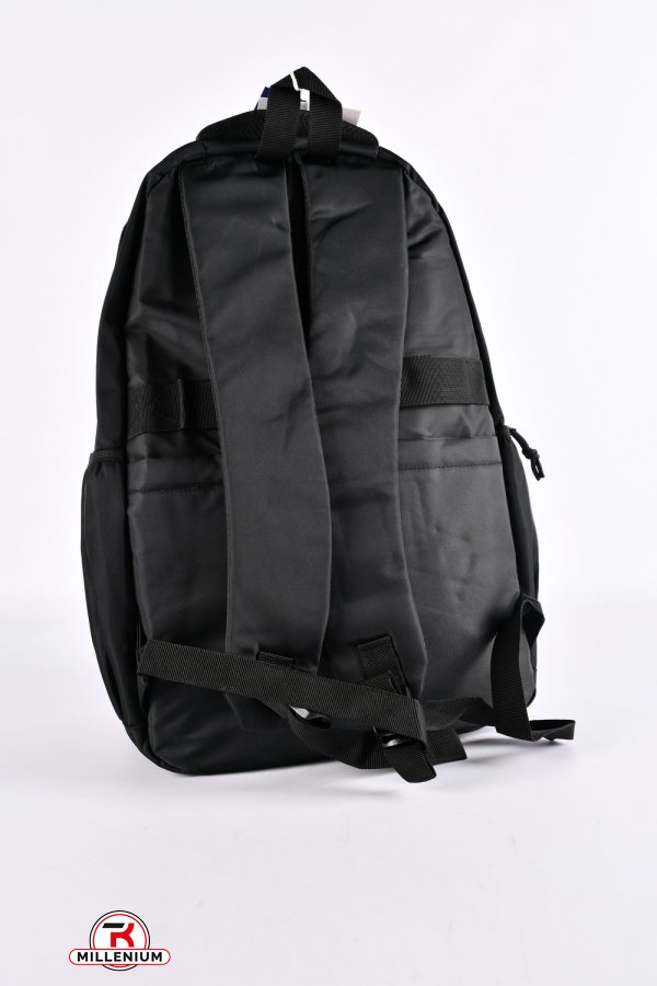 Рюкзак із плащової тканини (кол. чорний) розмір 47/30/13 см. арт.S306