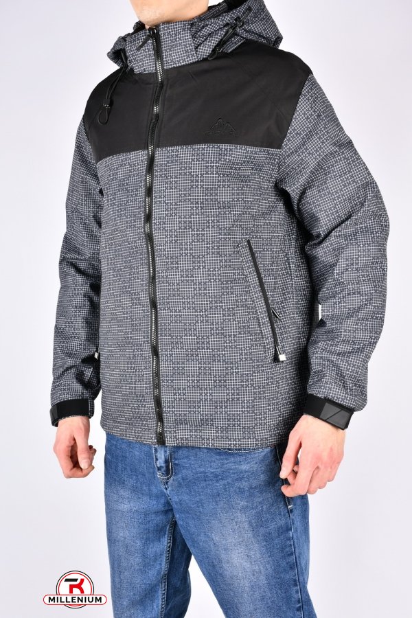 Куртка чоловіча (col.2) з плащової тканини демісезонна "PANDA" Розміри в наявності : 46, 50 арт.L62319