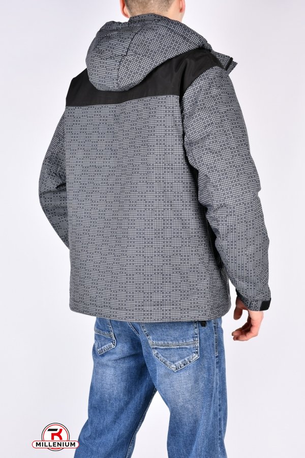 Куртка чоловіча (col.2) з плащової тканини демісезонна "PANDA" Розміри в наявності : 46, 50 арт.L62319
