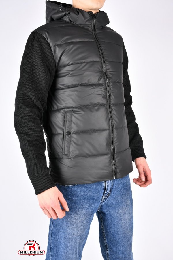 Куртка чоловіча (кол. чорний) демісезонна "PANDA" Розміри в наявності : 46, 48, 50, 52, 54 арт.2391