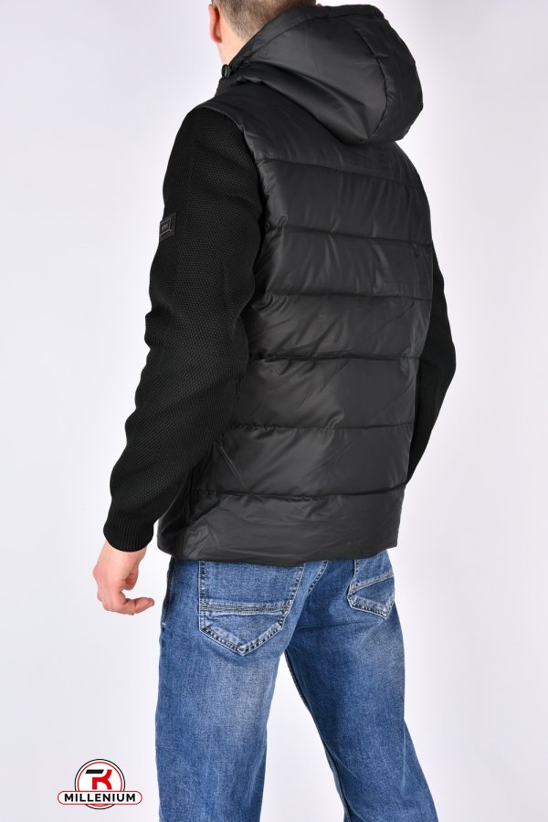 Куртка мужская (цв.черный) демисезонная "PANDA" Размеры в наличии : 46, 48, 50, 52, 54 арт.2391
