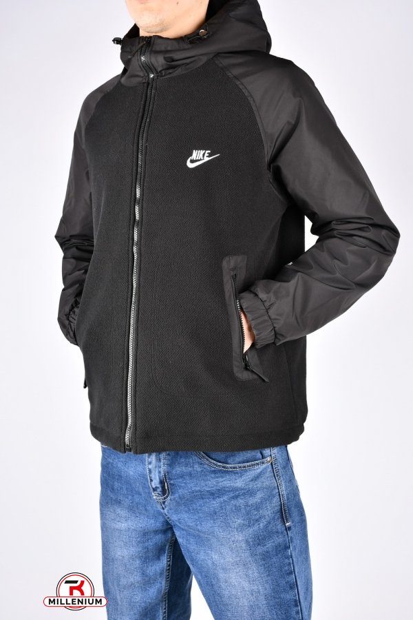 Куртка мужская (цв.черный) демисезонная "NIKE" Размеры в наличии : 46, 48, 50, 52, 54 арт.8970
