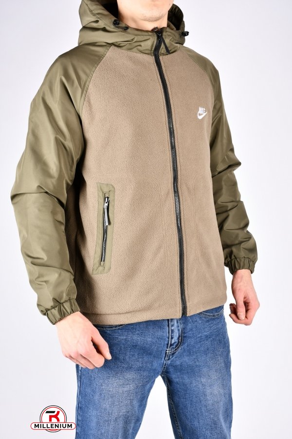 Куртка мужская (цв.хаки) демисезонная "NIKE" Размеры в наличии : 46, 48, 50, 52, 54 арт.8970