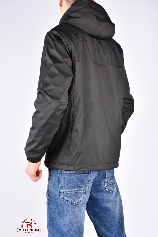 Куртка мужская (цв.черный/хаки) демисезонная из плащевки "NIKE" двухсторонняя Размеры в наличии : 46, 48, 50, 52, 54 арт.8920