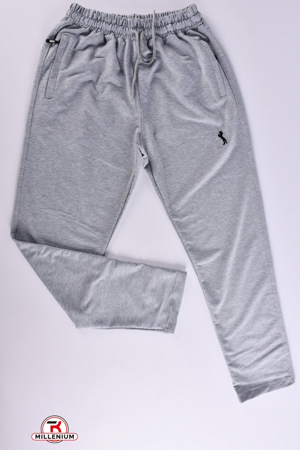 Чоловічі штани спортивні (кол. св. сірий) тканина трикотаж "GLR" Розміри в наявності : 54, 56, 62 арт.1048