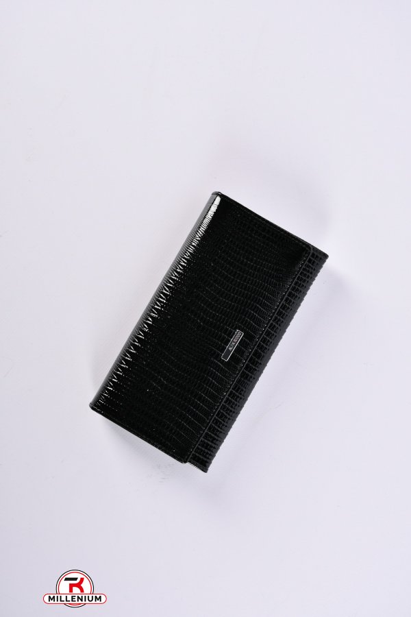 Гаманець жіночий шкіряний (color.black) розмір 18/9.5 см. "Alfa Ricco" арт.AR9004/18TT