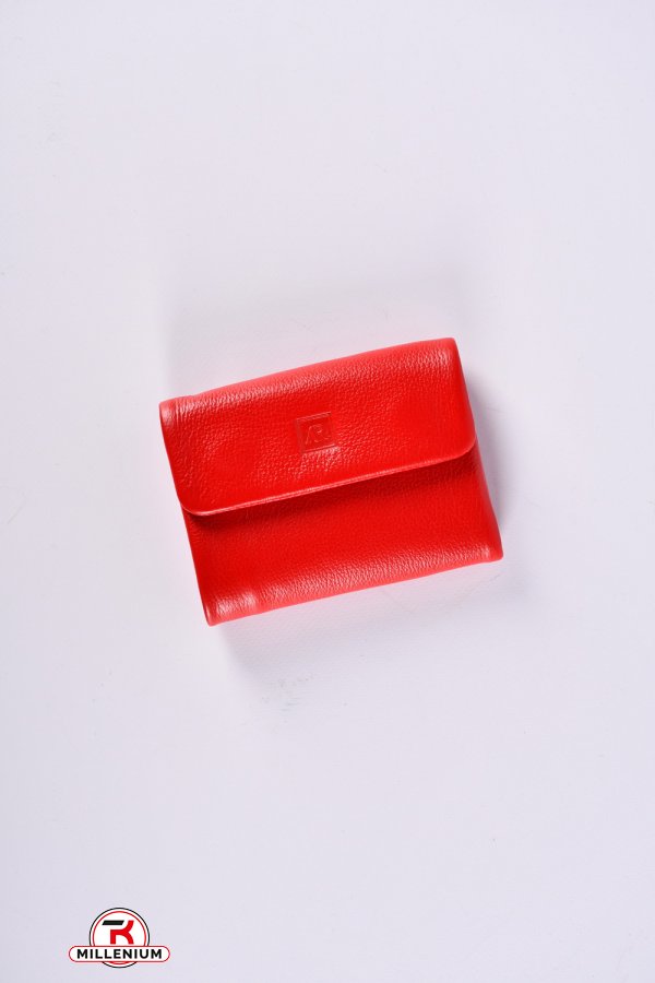 Гаманець жіночий шкіряний (color.red) розмір 12.5/9.5 см. "Alfa Ricco" арт.AR6152/JD