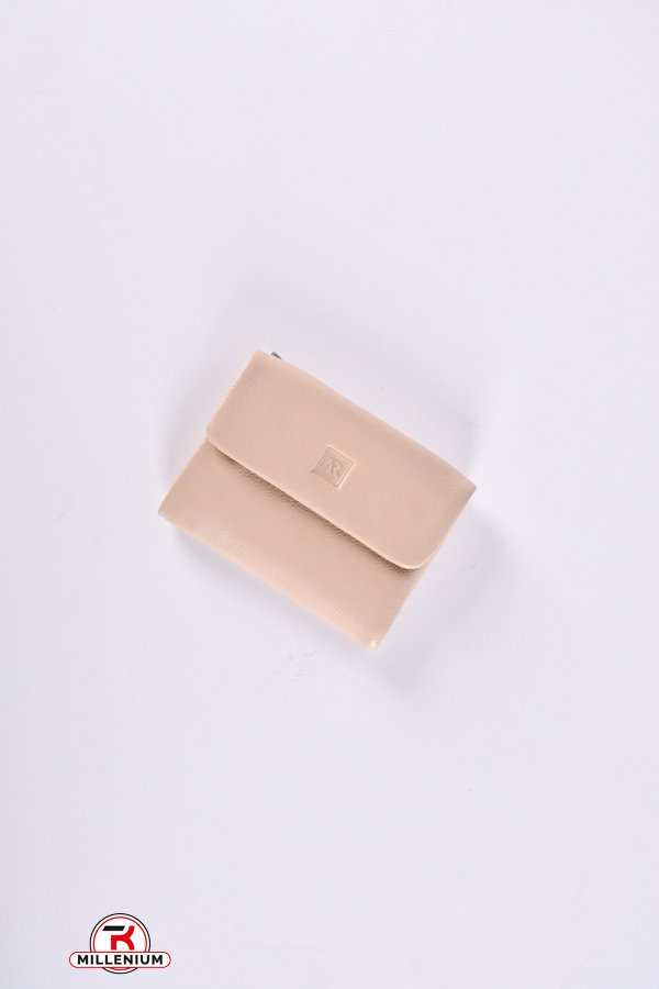 Кошелёк женский кожаный (color.beige) размер 12.5/9.5 см." Alfa Ricco" арт.AR6152/JD
