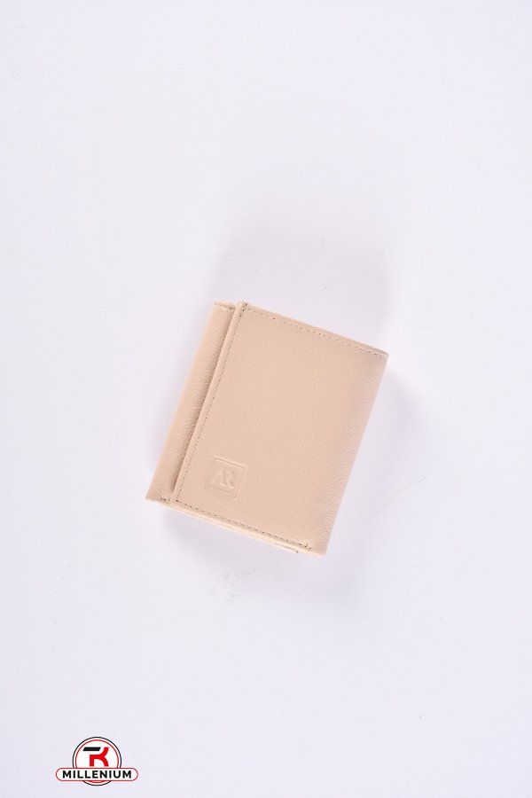 Кошелёк женский кожаный (color.beige) размер 10/8.5 см." Alfa Ricco" арт.AR6129/JD