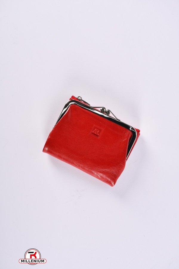 Кошелёк женский кожаный (color.red) размер 12/9.5 см." Alfa Ricco" арт.AR6159/YP