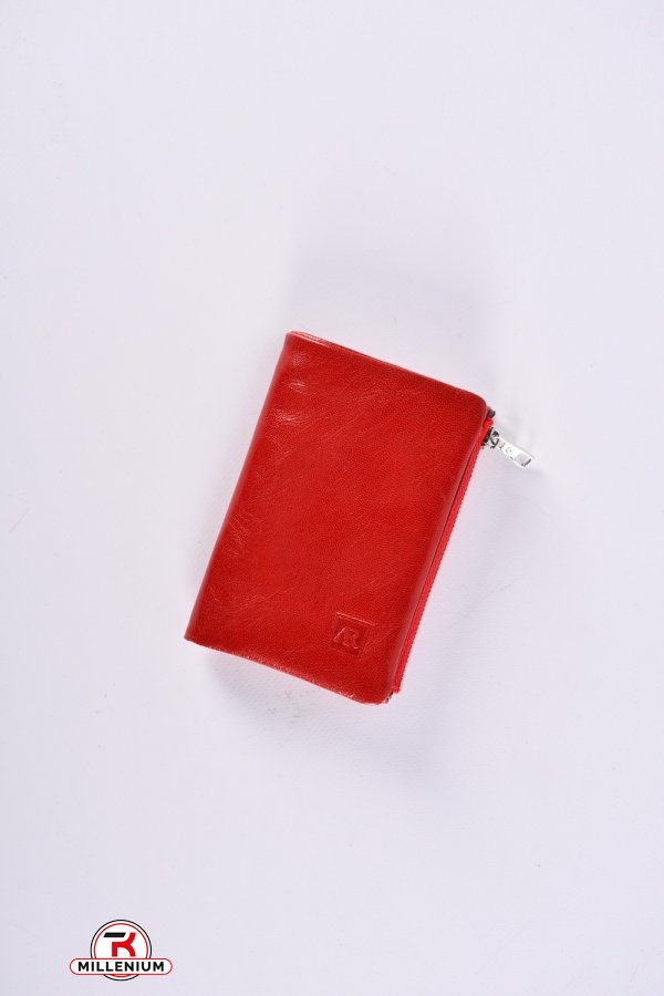 Гаманець жіночий шкіряний (color.red) розмір 13/8.5 см. "Alfa Ricco" арт.AR7109/YP