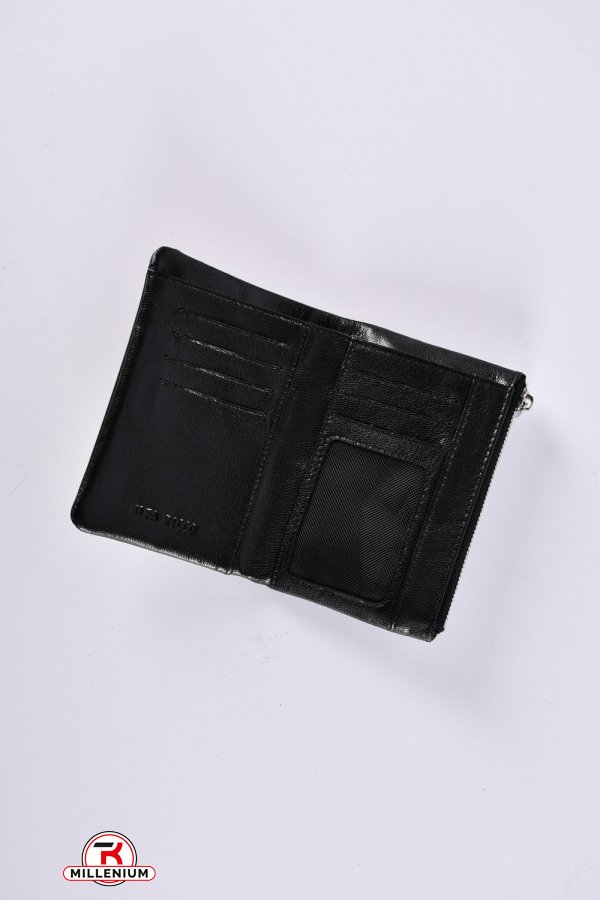 Кошелёк женский кожаный (color.black) размер 13/8.5 см." Alfa Ricco" арт.AR7109/YP