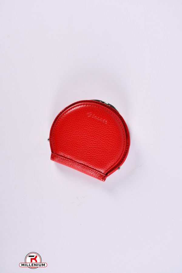 Гаманець жіночий шкіряний (color.red) розмір 11/10 см. "Alfa Ricco" арт.AR2202-8002A-1