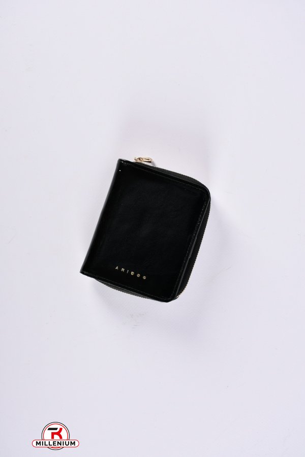 Гаманець жіночий шкіряний (color.black) розмір 11/9 см. "Alfa Ricco" арт.AR6123B/LC