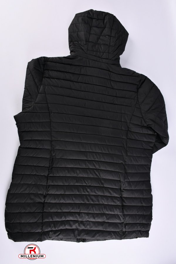 Куртка жіноча (кол. чорний) з плащової тканини демісезонна "FINEBELL" Розміри в наявності : 52, 54, 56, 58, 60, 62 арт.2132-1
