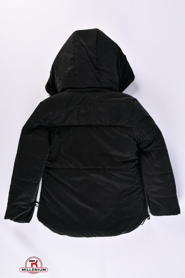 Куртка для дівчинки (кол. чорний) демісезонна з водовідштовхувальної тканини Зріст в наявності : 116, 122, 128, 134, 140 арт.05
