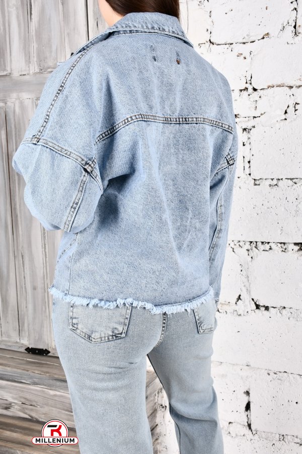 Пиджак женский джинсовый "OREO" Размеры в наличии : 44, 46, 48 арт.5175