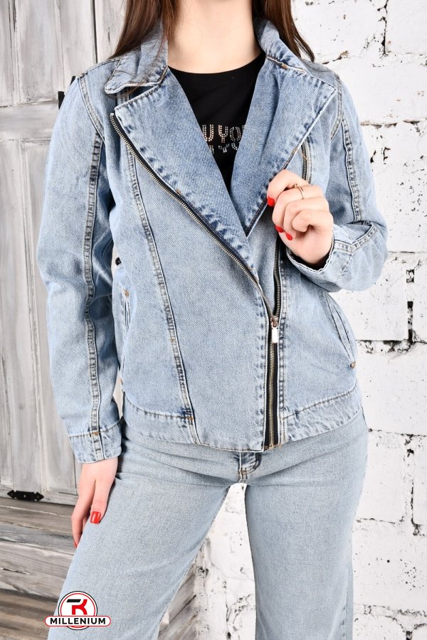 Пиджак женский джинсовый "OREO" Размеры в наличии : 42, 44, 46 арт.5580