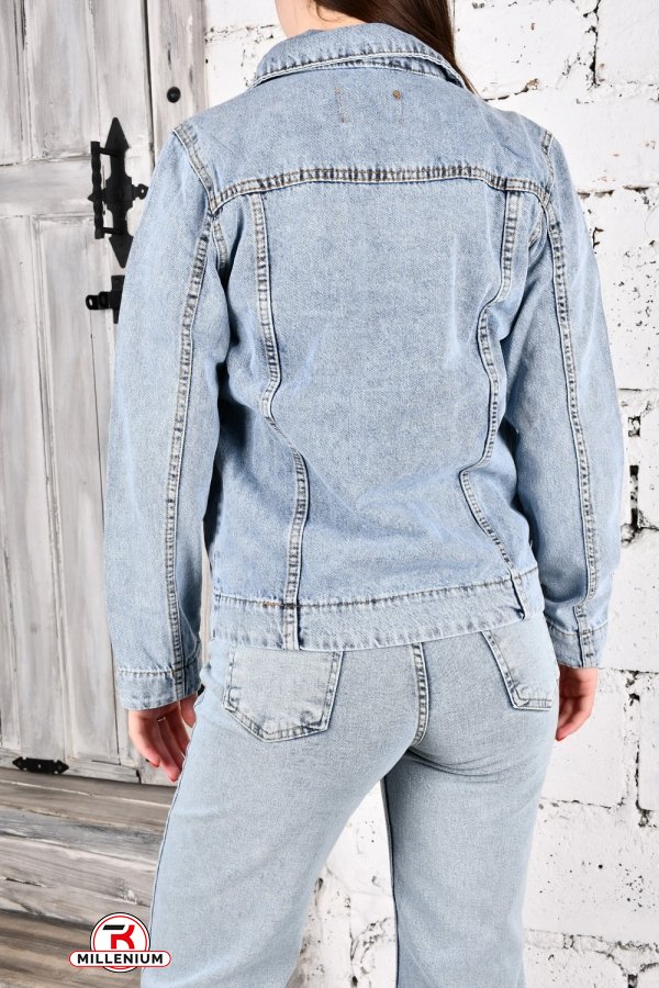 Жіночий піджак джинсовий "OREO" Розміри в наявності : 42, 44, 46 арт.5580