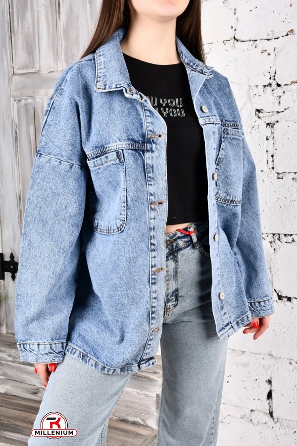 Пиджак женский джинсовый "OREO" Размеры в наличии : 40, 42, 44 арт.5639