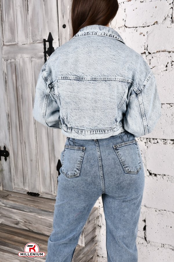 Пиджак джинсовый котоновый "KAMERA" Размеры в наличии : 42, 44 арт.404