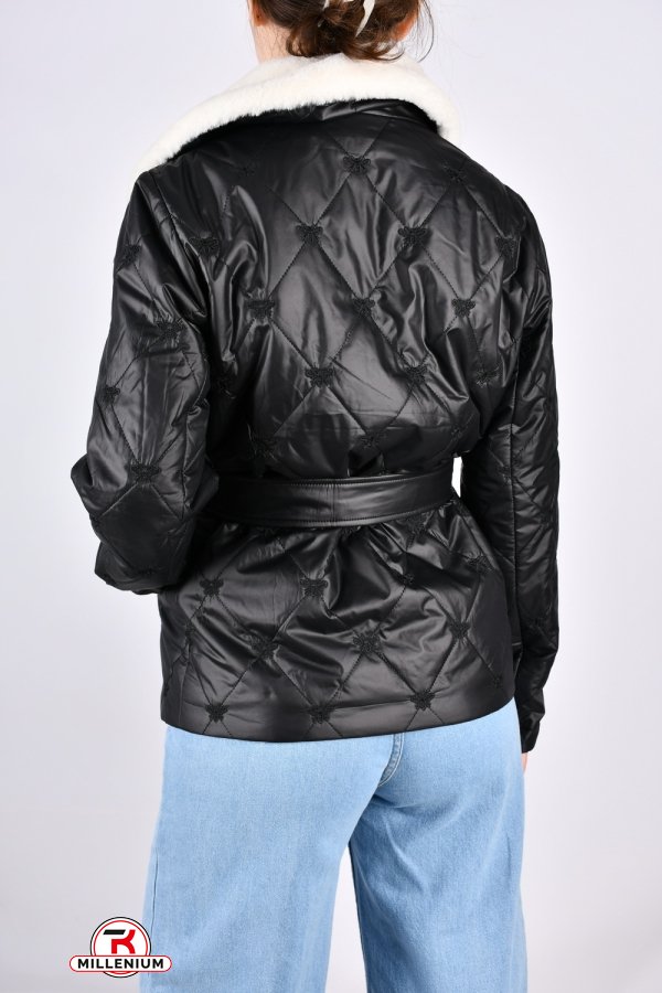 Куртка женская (color 1) демисезонная из плащевки "Quiet Poem" Размеры в наличии : 44, 46, 48, 50, 52 арт.AM-4015