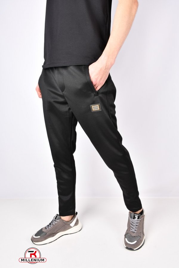 Чоловічі штани (кол. чорний) тканина Lacoste  Розміри в наявності : 46, 50 арт.319