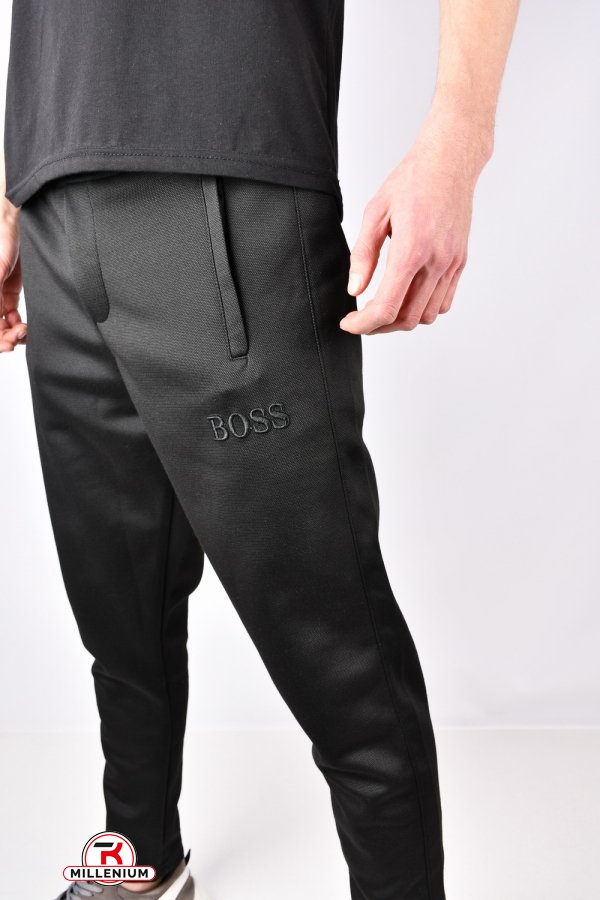 Штани чоловічі (кол. чорний) тканина Lacoste "BOSS" Розміри в наявності : 46, 48, 50, 52, 54 арт.312