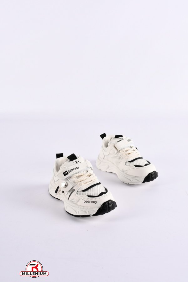 Кросівки для хлопчика (кол. кремовий) Розміри в наявності : 23, 24, 25, 27 арт.D37093