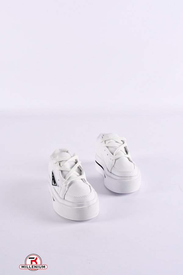 Кроссовки для девочки (цв.белый)  Размеры в наличии : 26, 27, 28, 29, 30 арт.752899