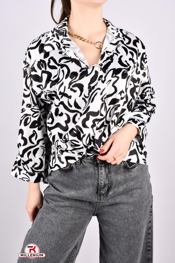 Блузка жіноча (кол. білий) "ESAY" Розмір в наявності : 40 арт.9526E
