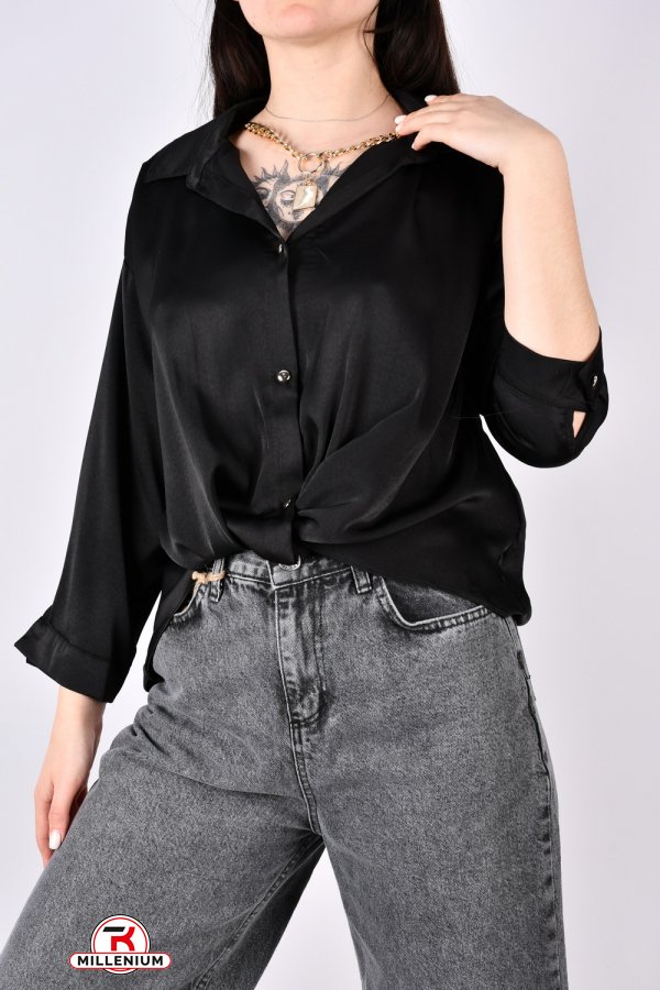 Блузка жіноча (кол. чорний) "ESAY" Розмір в наявності : 44 арт.9526