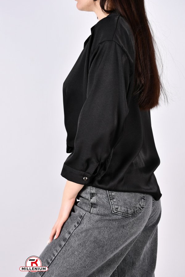 Блузка жіноча (кол. чорний) "ESAY" Розміри в наявності : 42, 44 арт.9526