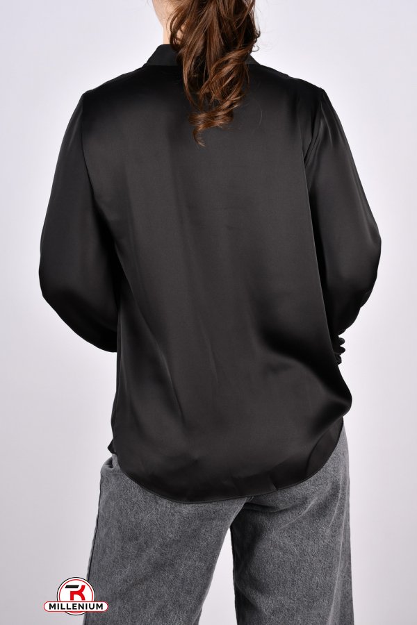 Блузка женская (цв.черный) "ESAY" Размеры в наличии : 44, 46, 48 арт.9604/1A