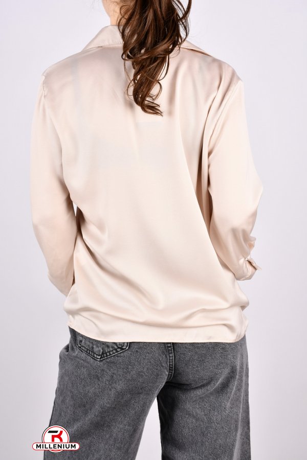 Блузка жіноча (кол. кремовий) "ESAY" Розмір в наявності : 54 арт.9506/1B