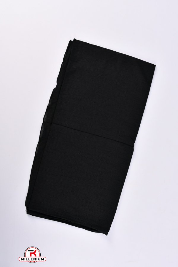 Платок женский (цв. черный) размер 95/110см "Sehr-I Moda" арт.180