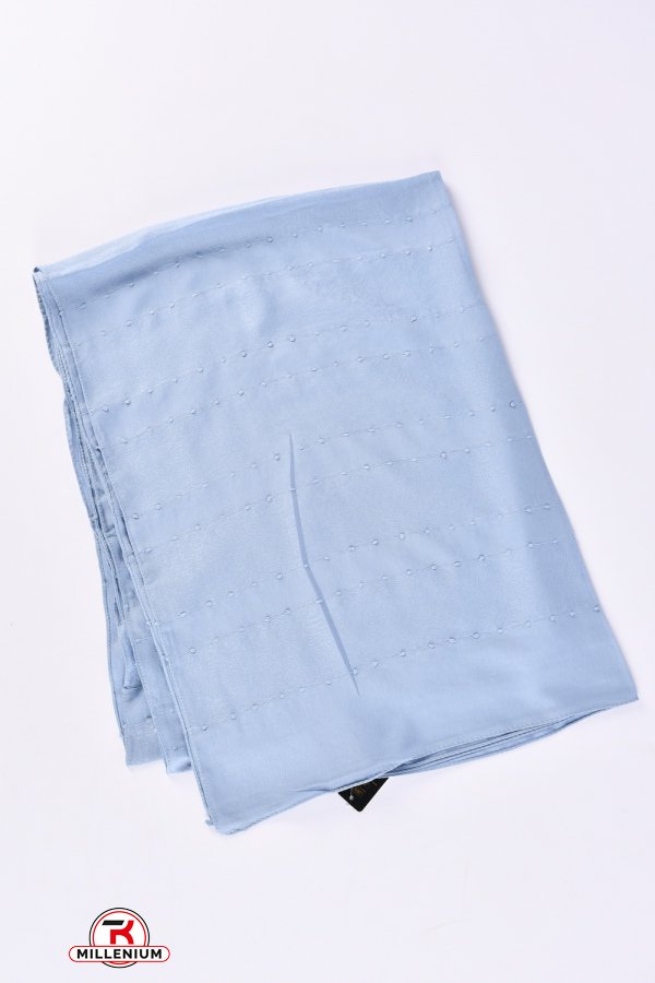 Палантин жіночий (кол. сіро-блакитний) розмір 185/70см "Sehr-i Moda" арт.D-5