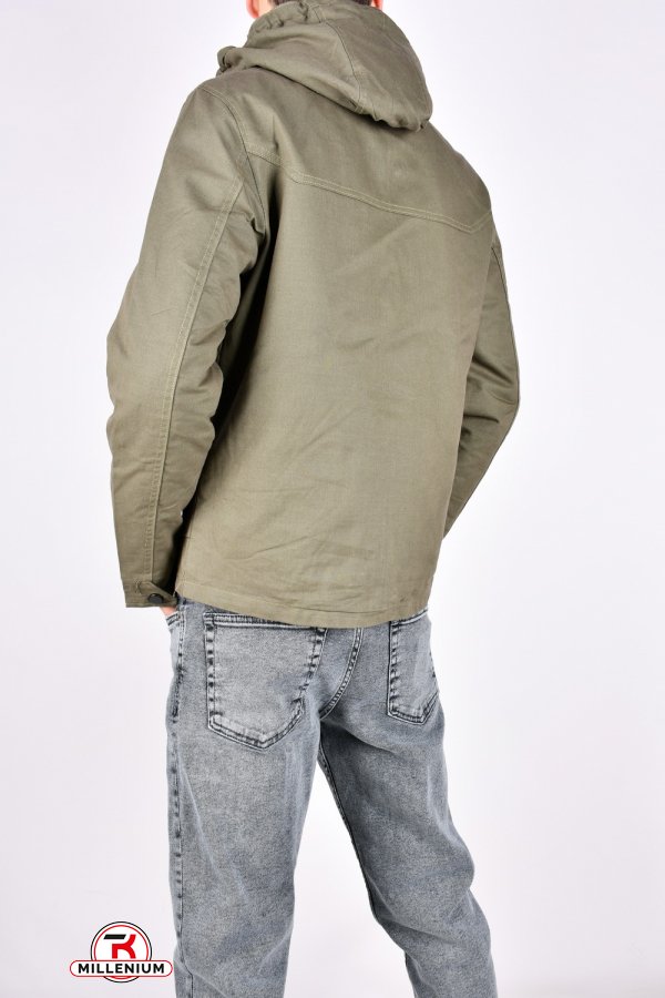 Куртка мужская котоновая (цв.хаки) демисезонная"ATE" Размеры в наличии : 46, 54 арт.A-821