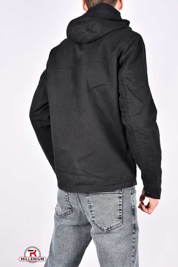 Куртка чоловіча котонова (кол. чорний) демісезонна "ATE" Розміри в наявності : 46, 48, 50, 52, 54 арт.A-821