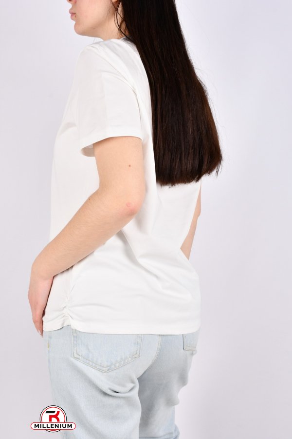 Блузка жіноча (кол. білий) "GERTIE" стрейчева Розміри в наявності : 42, 44, 48 арт.6306
