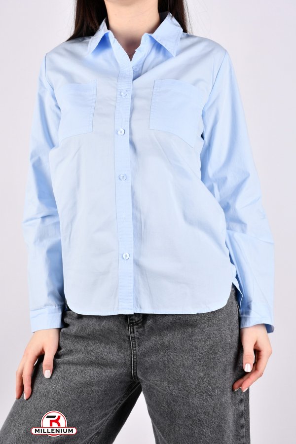 Сорочка жіноча (кол. блакитний) "BASE" Розміри в наявності : 42, 46 арт.A3022