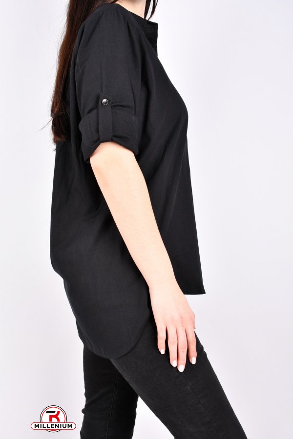 Сорочка жіноча (кол. чорний) "BASE" Розміри в наявності : 48, 50, 52, 54, 56 арт.C3002