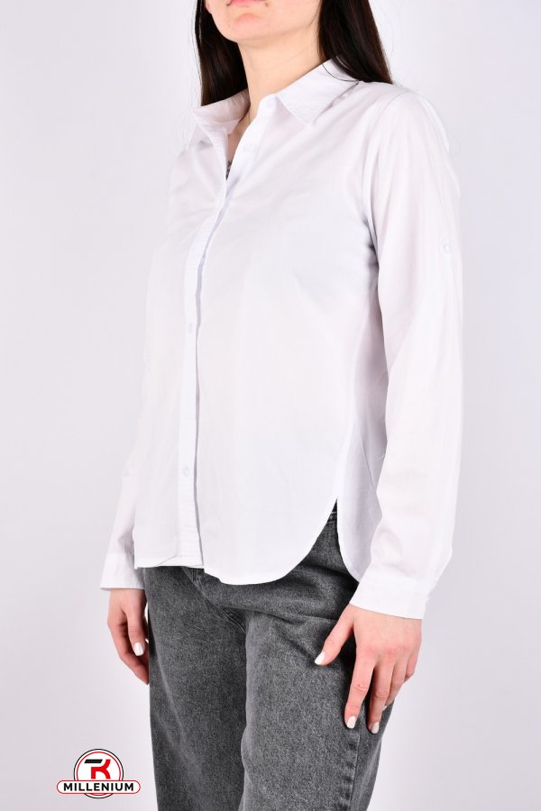 Сорочка жіноча (кол. білий) "BASE" Розміри в наявності : 42, 44, 46, 48 арт.A3013