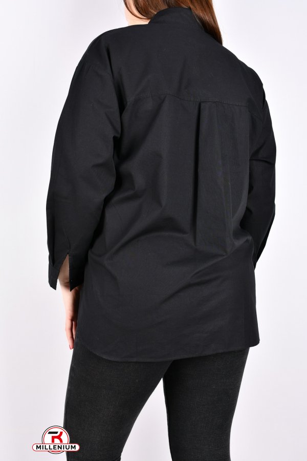 Сорочка жіноча (кол. чорний) "BASE" Розміри в наявності : 50, 54, 56, 58 арт.C7530